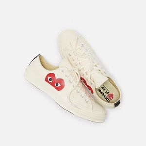 Converse X Comme Des Garçons Cdg Play Chuck Taylor Low